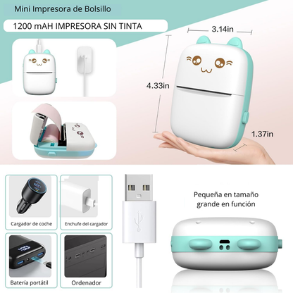 Impresora Portátil Sin Tinta